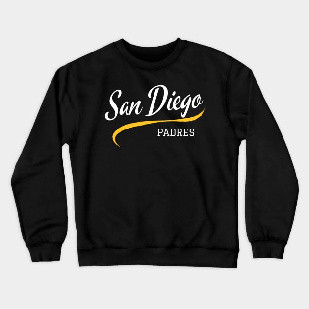 Padres Retro Crewneck Sweatshirt by CityTeeDesigns
